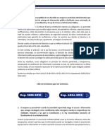 Criterios de La Corte de Constitucionalidad en Materia Del Derecho Al Acceso A La Informacion