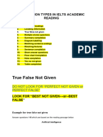 3-IELTS Academic Reading True False Not Given-WITH ANSWERS