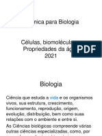 Introducao QuímicaBiologia2021