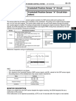 DTC P0335 Crankshaft Position Sensor "A" Circuit Crankshaft Position Sensor "A" Circuit Inter-Mittent