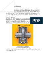 Lubrication For Tilting Pad Thrust Bearings