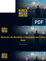 Alunos Receitas e Despesas Resumo em 1 Aula 07 01 2024