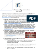 Dr. James Catt Invisalign Instructions