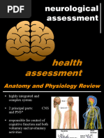 Health Assessment: Neuro 