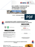 Soluciones Con Mamposteria de Block de Concreto 2023