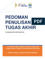 Buku Pedoman Penulisan Tugas Akhir D4 MI v4