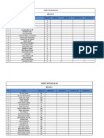 Contoh Jadwal