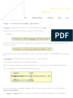 Pronoun Antecedent Agreement