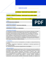 Projeto de Extensão I - Processos Gerenciais