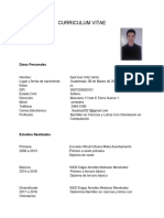 Curriculum Vitae 075516