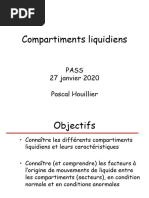 SMR - Cours 5 - Compartiments Liquidiens de L'organisme