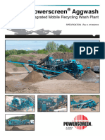 Dokumen - Tips - Powerscreen Aggwash Agg Powerscreen Aggw A SH Specification Rev 2 07062010