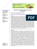 Nephrotic Syndrome Treatment With Unani Formulation: Bushra Sabir, Iqra Hashmi and MN Khan