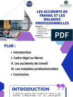 Sujet 8.accidents de Travail Et Les Maladies Professionnels