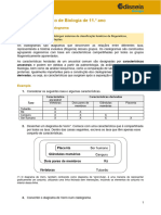 Ficha de Ampliacao - Cladograma