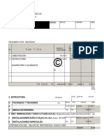 Costo Paramétrico de Vivienda Unifamiliar de Semilujo 300 m2