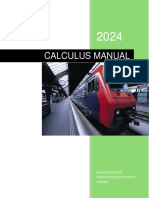 2024 Term 2 Content Workshop Manual (Calculus) - 073228