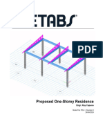 Proposed One-Storey Residence