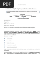 Psicopatologia I Resumen CL