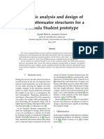 Att Dynamic Analysis and Design of Impact Attenuator Structures For A Formula Student Prototype