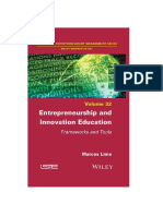 (Innovation, Enterpreneurship, Management Series) Marcos Lima - Entrepreneurship and Innovation Education - Frameworks and Tools-Wiley-ISTE (2021)