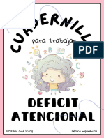 Cuadernillo Déficit Atencional