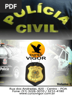 Apostila Polícia Civil - Volume I