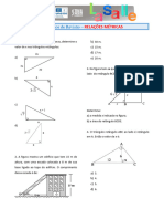 (2 Série) RELAÇÕES MÉTRICAS