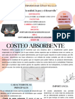 Costeo Absorbente y Costeo Directo