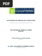 3.1 Teorías Clásicas y Teorías Actuales - Murillo - Victor