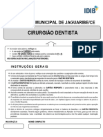 Cirurgião Dentista: Prefeitura Municipal de Jaguaribe/Ce