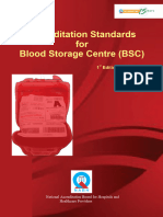 Blood Storage Centre Standards Edition 1