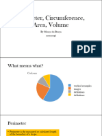 Perimeter, Area, Volume