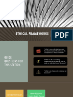 Ethical Frameworks Phis102