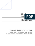 Geo Source Heat Pump Handbook