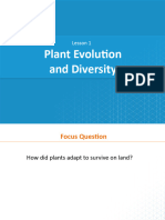 Grade 9 CA Lesson 01 Plant Evolution and Diversity