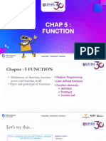 Computer Programming Chapter5function