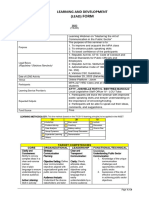 Training Design