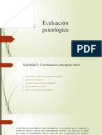 Evaluación Psicológica Infantil