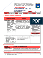 Mat 10 - Resolvemos Problemas de Multiplicacion