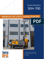 Manual de Uso e Manutenção SDH-700