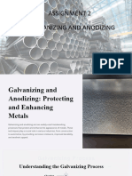 Galvanizing and Anodizing Protecting and Enhancing Metals