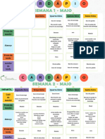 MAIO-Cardápio Mensal Infantil