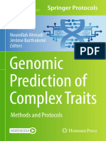 Nourollah Ahmadi, Jérôme Bartholomé - Genomic Prediction of Complex Traits-Humana Press (2022)