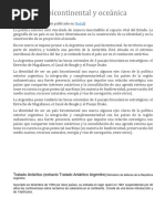 Argentina Bicontinental y Oceánica, Antartida e Islas Malvinas