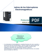 Parámetros de Los Interruptores Electromagnéticos