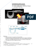Micrometer Screw Gauge