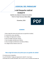 Unidad IV. Gestión de Calidad Del Sistema de Justicia. V2