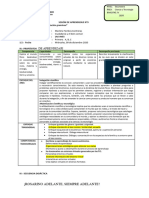 Sesion de Aprendizaje 9-1ro IV