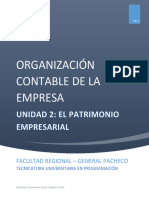 Unidad 2 - El Patrimonio Empresarial